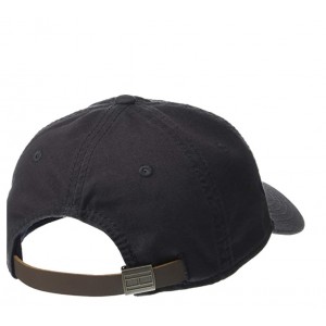 Tommy Hilfiger Men's Logo Dad Baseball Cap- Charcoal
